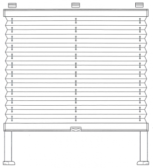 Plissee für Dachfenster DF 10