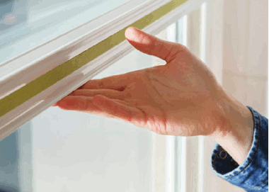 VS2 Plissee mit magnetischer Fixierung am Fenster