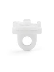 Universalfeststeller 6 mm 10 Stück für Alu-Gardinenschienen mit Rutschsicherung 