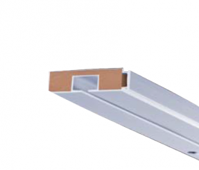 Gardinenschiene 1-läufig weiss 