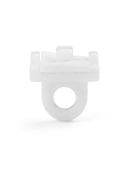 Universalfeststeller 6 mm 10 Stück für Alu-Gardinenschienen mit Rutschsicherung 
