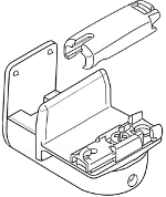 Plissee Klemmträger Cosiflor VS2, 4er Set 