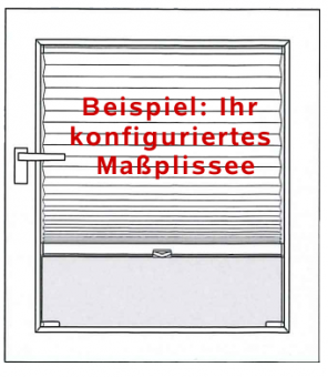 Konfigurator Plissee Artikel 