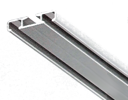 Gardinenschiene aus Aluminium 2-Lauf 